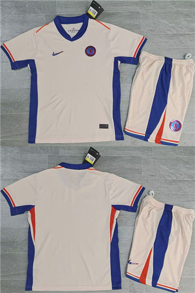 Custom Chelsea cream jersey