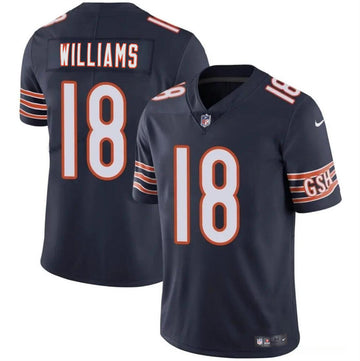 Caleb Williams Chicago Bears navy jersey
