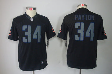 Walter Payton Chicago Bears black jersey