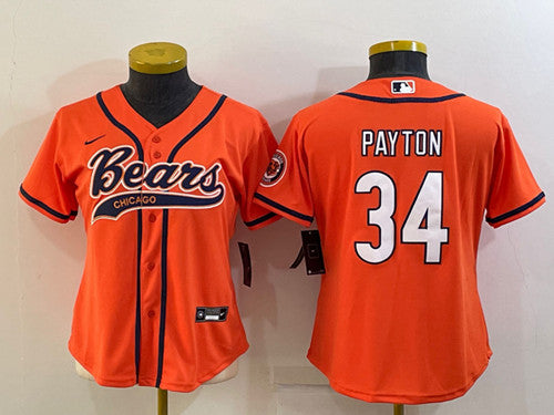 Walter Payton Chicago Bears orange jersey