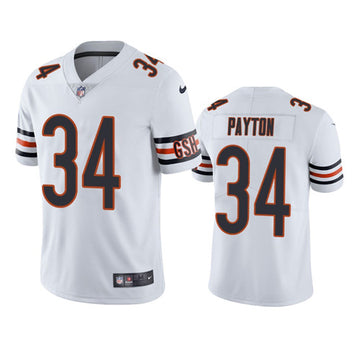 Walter Payton Chicago Bears white jersey