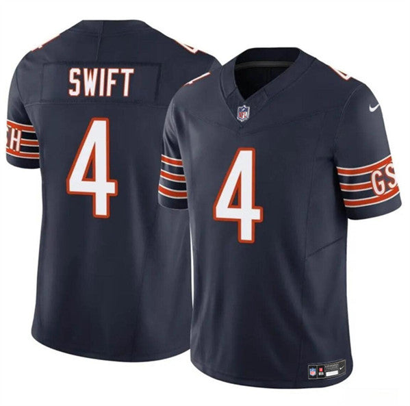 DAndre Swift Chicago Bears navy FUSE jersey