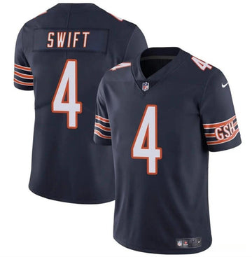 DAndre Swift Chicago Bears navy jersey