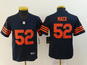 Khalil Mack Chicago Bears navy jersey
