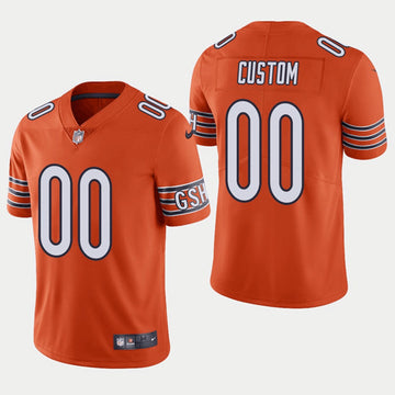 Custom Chicago Bears orange jersey