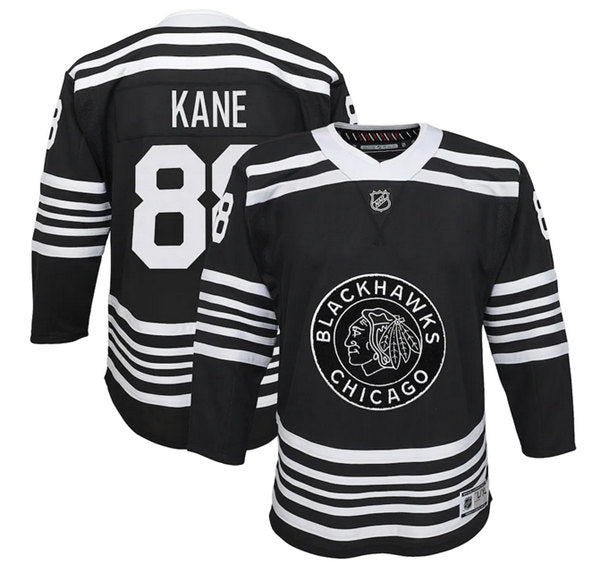 Patrick Kane Chicago Blackhawks black jersey