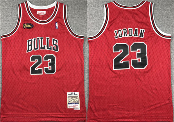 Michael Jordan Chicago Bulls red jersey