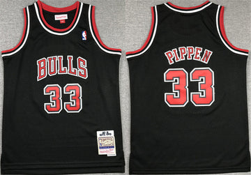 Scottie Pippen Chicago Bulls black jersey