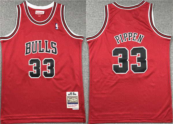 Scottie Pippen Chicago Bulls red jersey