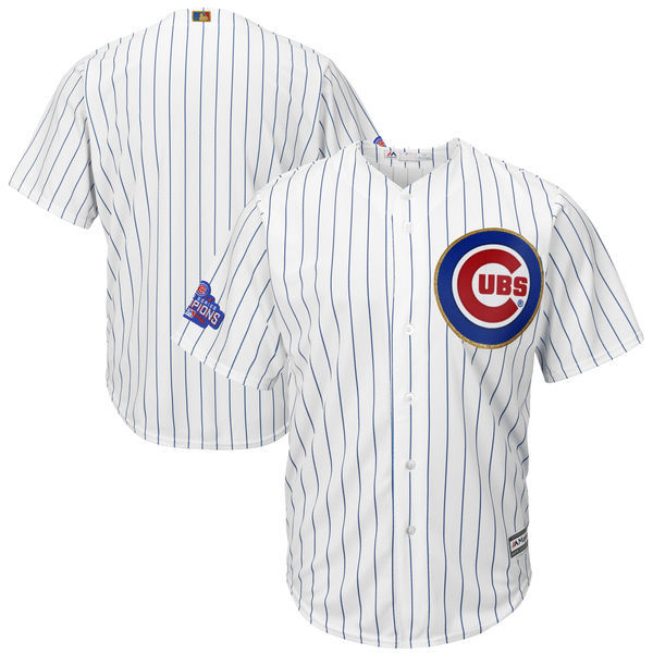 Majestic Chicago Cubs white-gold Fashion jersey