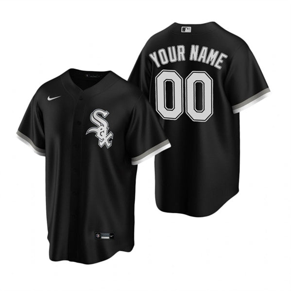 Custom Chicago White Sox black jersey