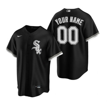 Custom Chicago White Sox black jersey