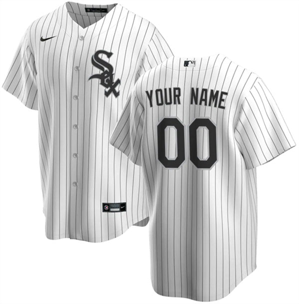 Custom Chicago White Sox white jersey