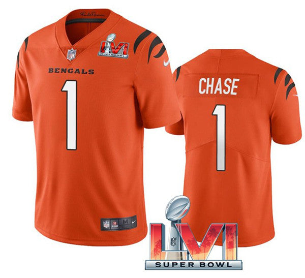 Ja'Marr Chase Cincinnati Bengals orange jersey