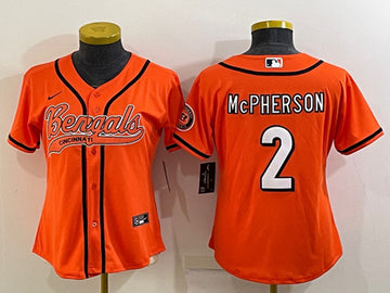 Evan McPherson Cincinnati Bengals orange jersey