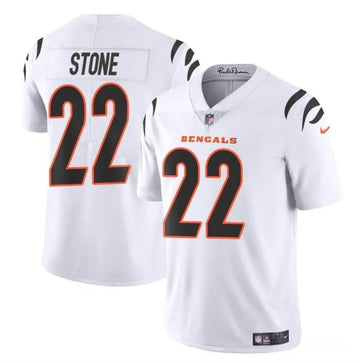Geno Stone Cincinnati Bengals white jersey