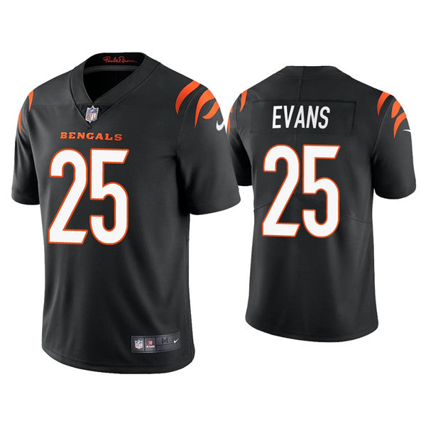 Chris Evans Cincinnati Bengals black jersey