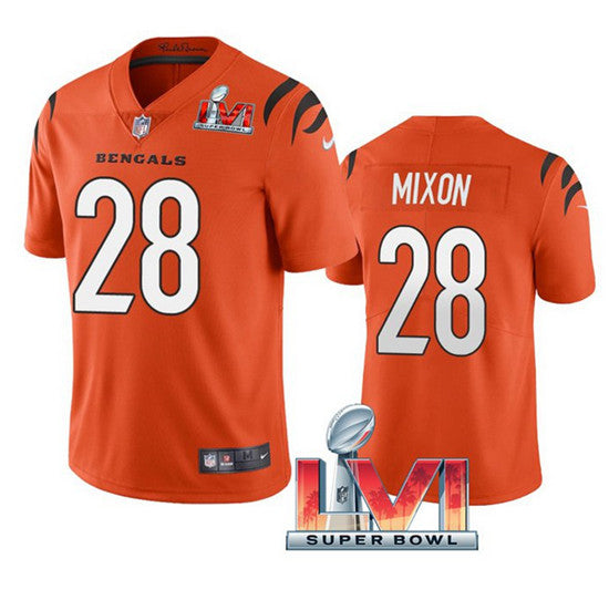 Joe Mixon Cincinnati Bengals orange jersey