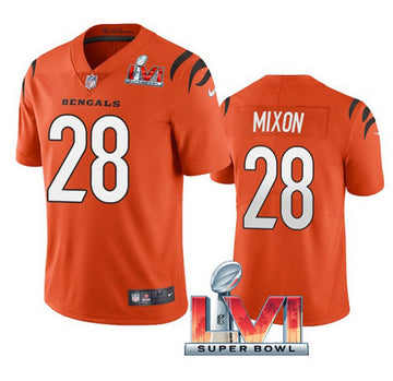 Joe Mixon Cincinnati Bengals orange jersey