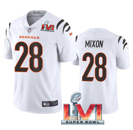 Joe Mixon Cincinnati Bengals white jersey