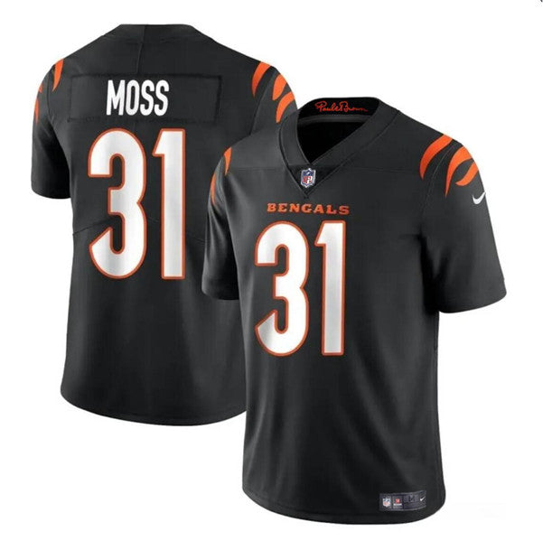 Zack Moss Cincinnati Bengals black jersey