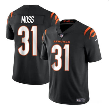 Zack Moss Cincinnati Bengals black jersey