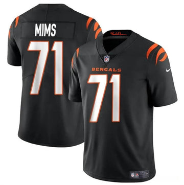 Amarius Mims Cincinnati Bengals black jersey