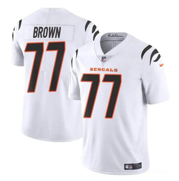 Trent Brown Cincinnati Bengals white jersey