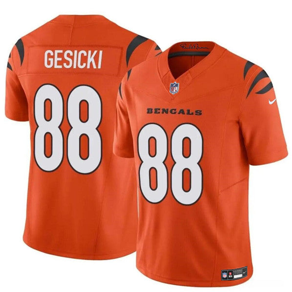 Mike Gesicki Cincinnati Bengals orange FUSE jersey