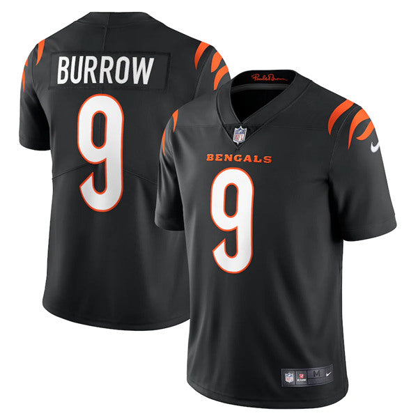 Joe Burrow Cincinnati Bengals black jersey
