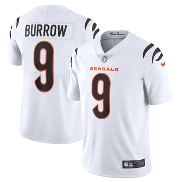 Joe Burrow Cincinnati Bengals white jersey