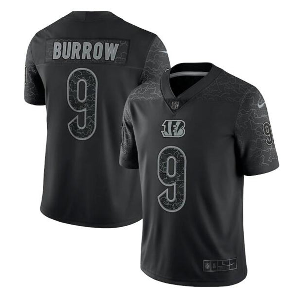 Joe Burrow Cincinnati Bengals black jersey