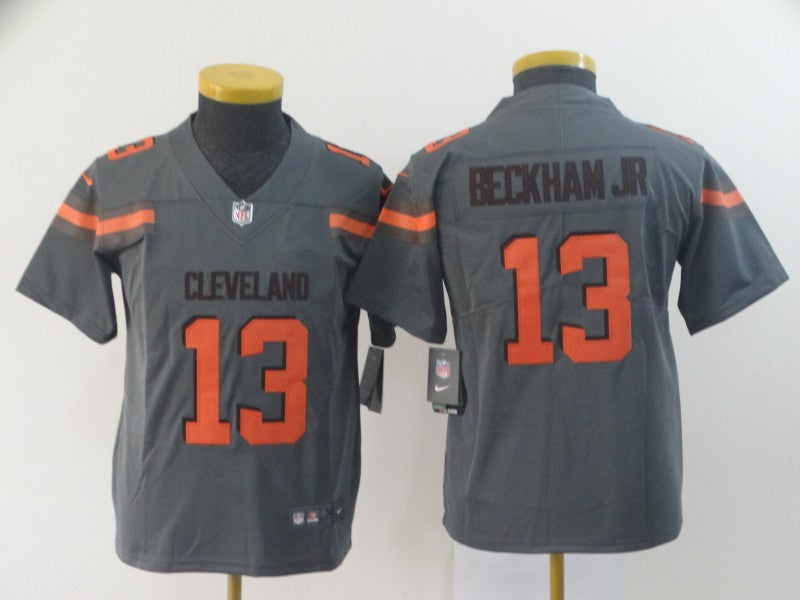 Odell Beckham Jr Cleveland Browns gray Inverted Legend jersey