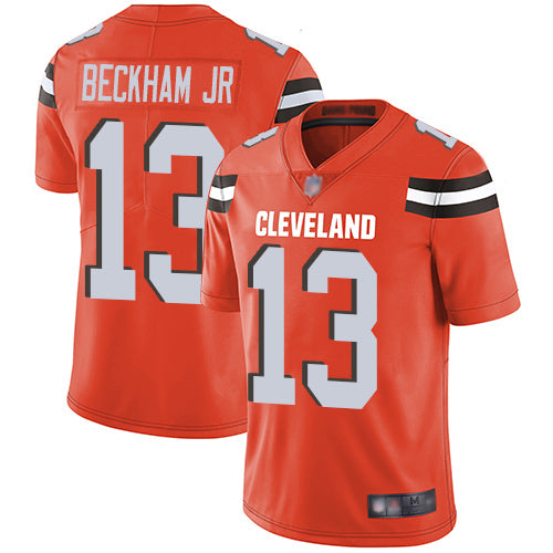 Odell Beckham Jr Cleveland Browns orange jersey