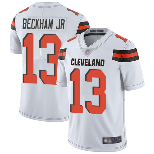 Odell Beckham Jr Cleveland Browns white jersey