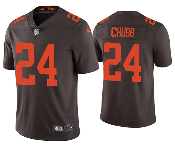 Nick Chubb Cleveland Browns brown jersey