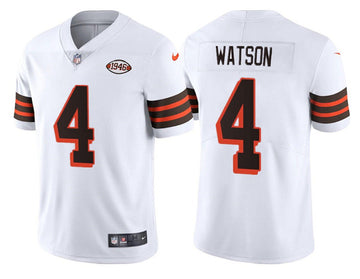 Deshaun Watson Cleveland Browns white jersey