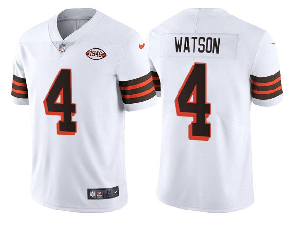 Deshaun Watson Cleveland Browns white jersey