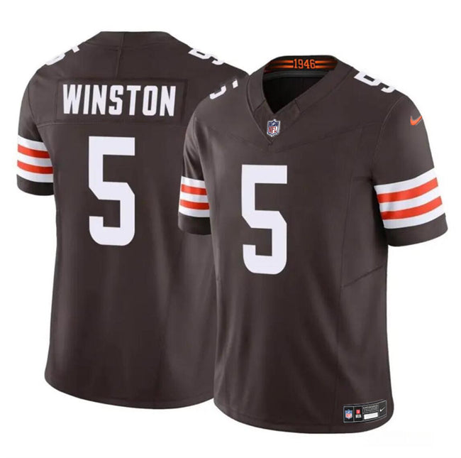 Jameis Winston Cleveland Browns brown FUSE jersey