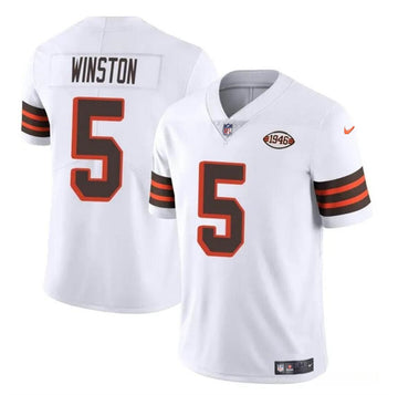Jameis Winston Cleveland Browns white jersey