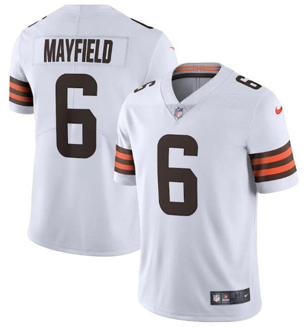Baker Mayfield Cleveland Browns white jersey