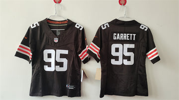 Myles Garrett Cleveland Browns brown FUSE jersey