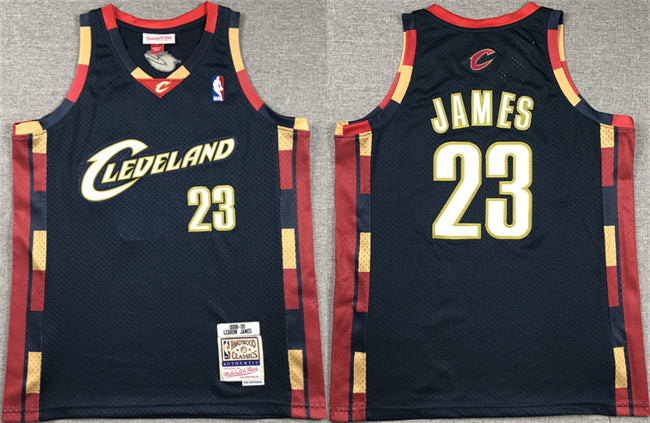 LeBron James Cleveland Cavaliers navy jersey