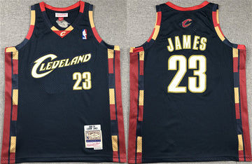 LeBron James Cleveland Cavaliers navy jersey