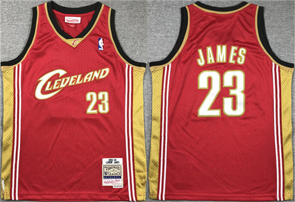 LeBron James Cleveland Cavaliers red jersey
