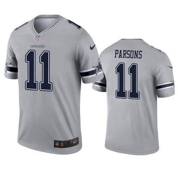 Micah Parsons Dallas Cowboys gray jersey