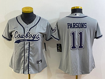 Micah Parsons Dallas Cowboys gray jersey