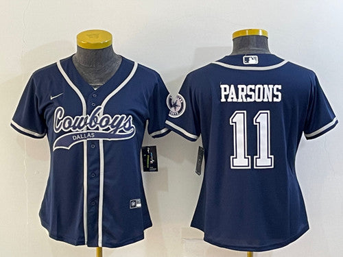 Micah Parsons Dallas Cowboys navy jersey