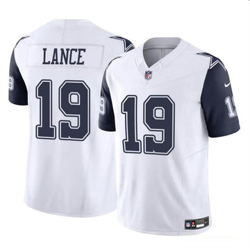 Trey Lance Dallas Cowboys white FUSE jersey