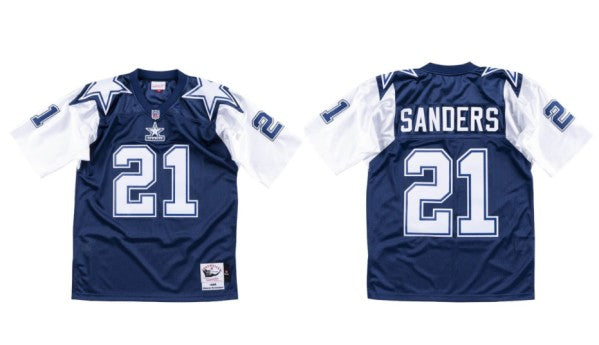 Deion Sanders Dallas Cowboys navy jersey